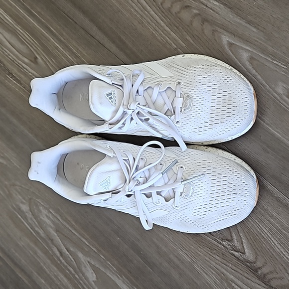 Adidas PureBoost 21 Primegreen Running Shoes White Size 6.5 - Picture 3 of 5
